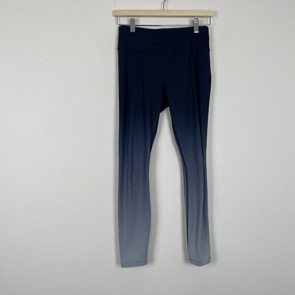 Athleta Blue Ombre Athletic Leggings Size Small - Picture 1 of 10